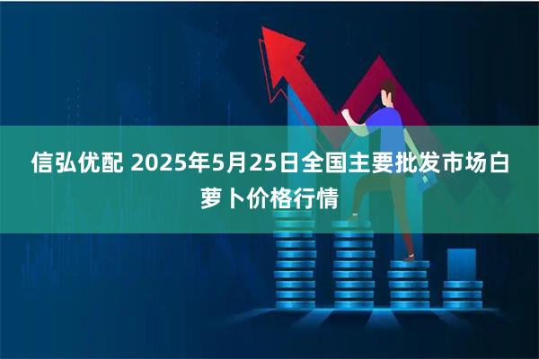 信弘优配 2025年5月25日全国主要批发市场白萝卜价格行情