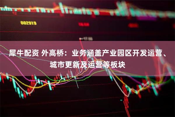 犀牛配资 外高桥：业务涵盖产业园区开发运营、城市更新及运营等板块